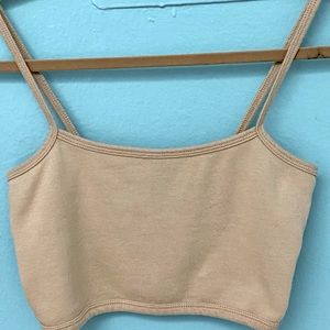 Forever 21 Women's Terry Cloth Cropped Tank Top / Cami - Small